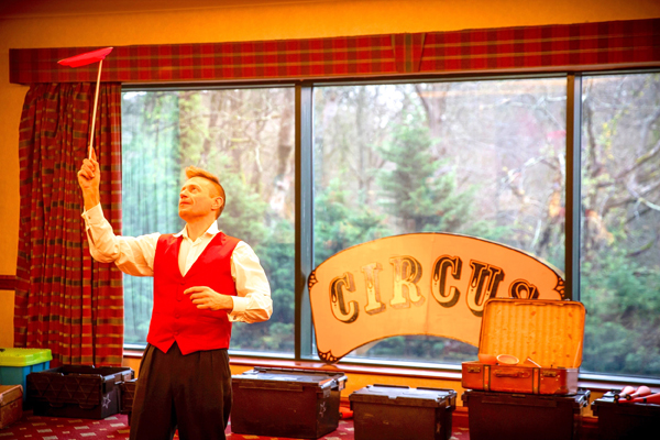 circus-themed entertainment for corporate events and businesses