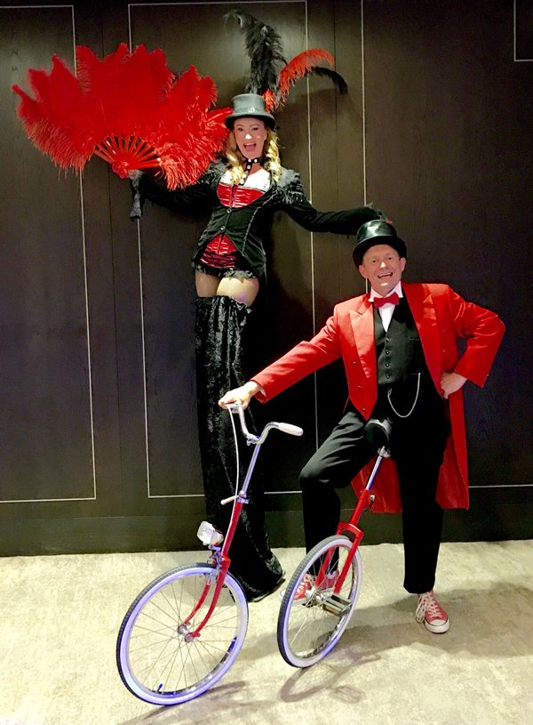 Product launch entertainment - The Greatest Showman